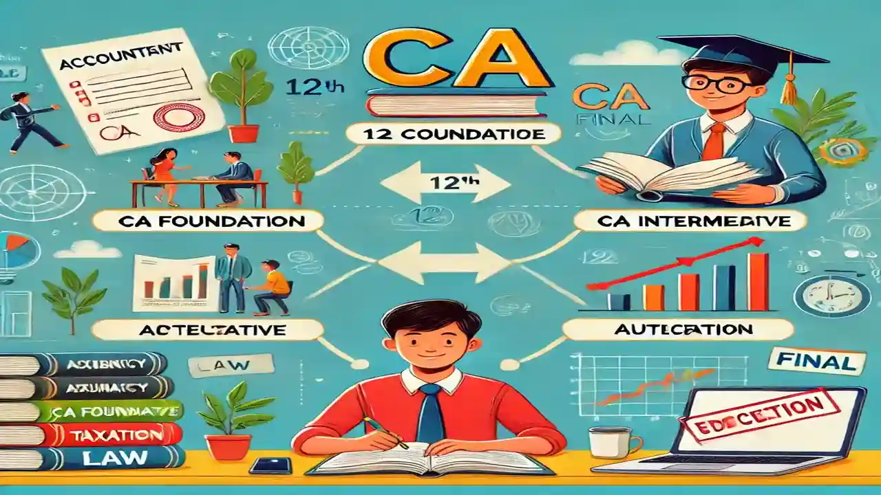 CA बनने के लिए क्या पढ़े